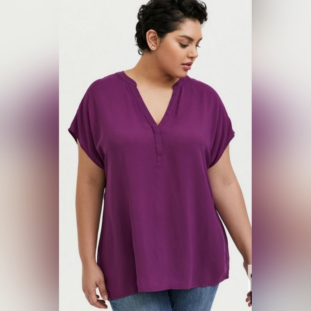 Torrid purple blouse. Size 2